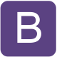 bootstrap icon